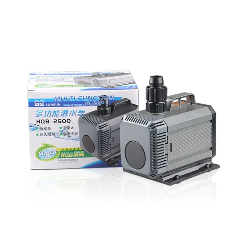 Marine Aquarium Home - Ultra-Quiet Submersible Pump with Built-in Filter