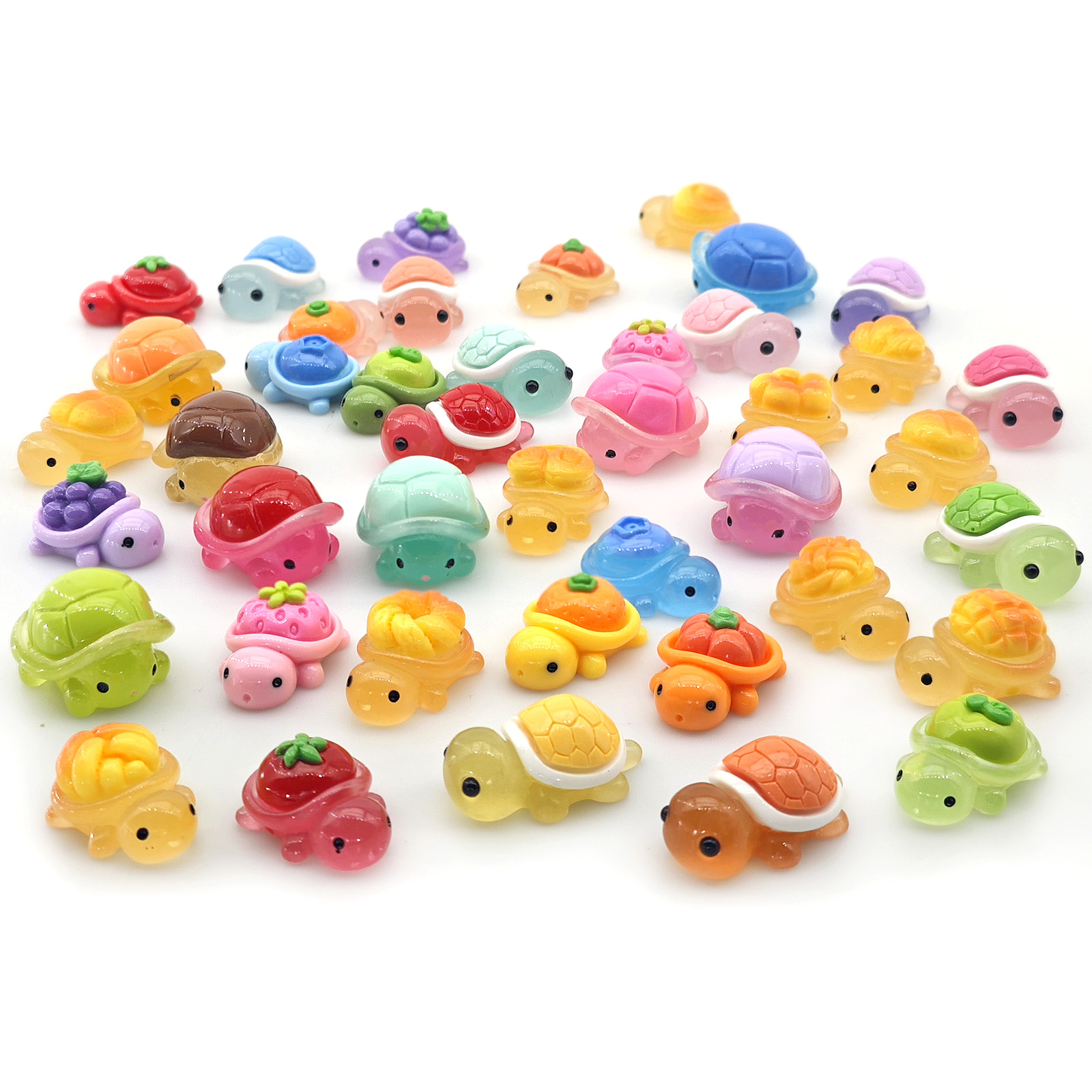 Marine Aquarium Home - Mini Ocean Resin Turtle Animals Tiny