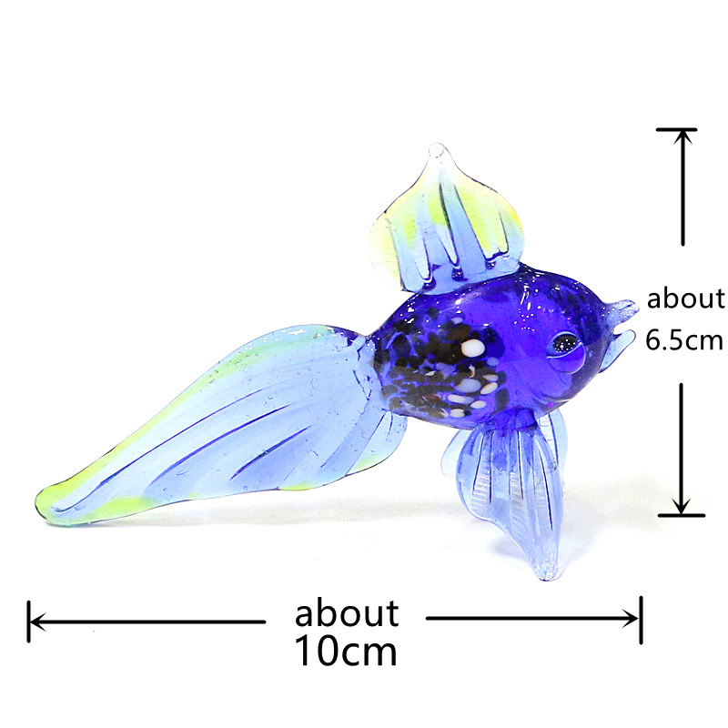 Murano Glass Sea Fish Mini Fig - Marine Aquarium Home ulasan dan harga