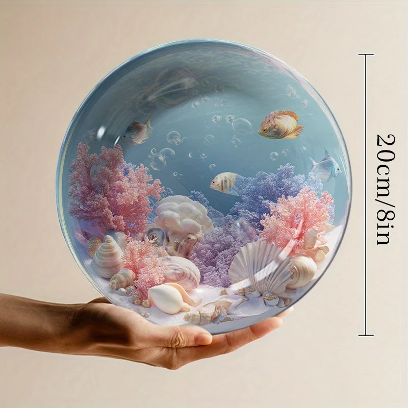 Ceramic Sea-Themed Aquarium Pl - Marine Aquarium Design ulasan dan harga