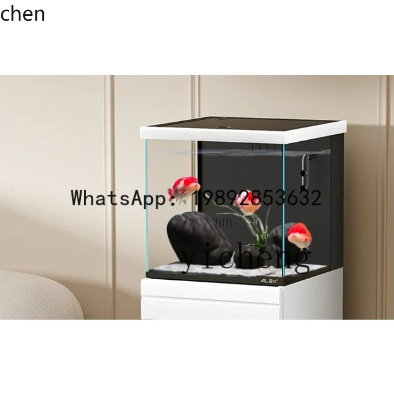 HT  Living Room Small Ultra-cl - Marine Aquarium Home ulasan dan harga