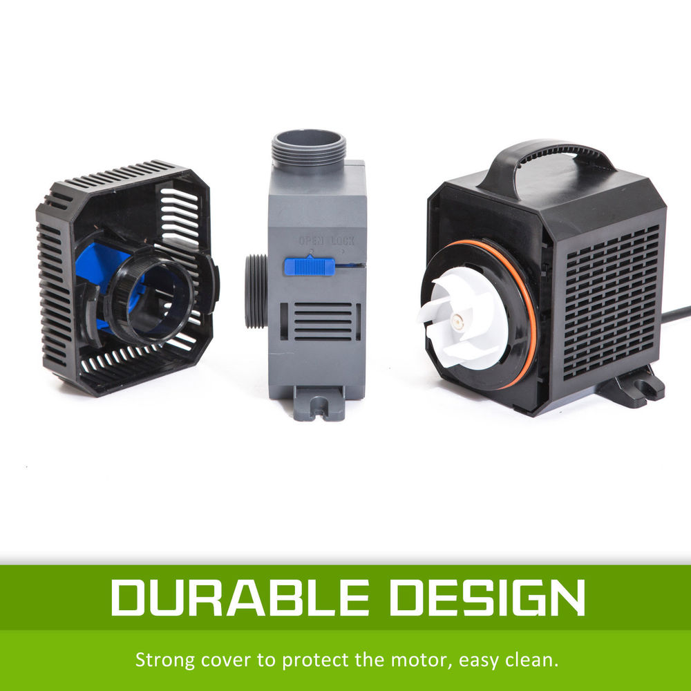 10000-16000L/H SUNSUN Submersi - Marine Aquarium Design ulasan dan harga