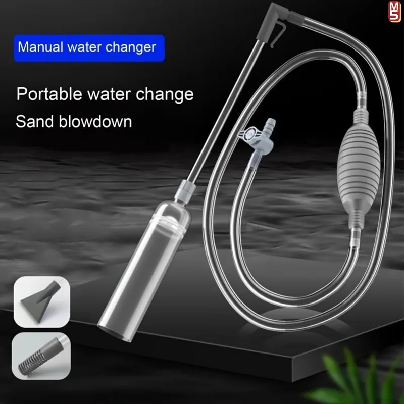 Aquarium Siphon Vacuum Cleaner - Marine Aquarium Kit ulasan dan harga