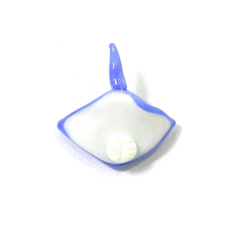 2pcs Mini Glass Manta Ray Pend - Marine Aquarium Japan ulasan dan harga