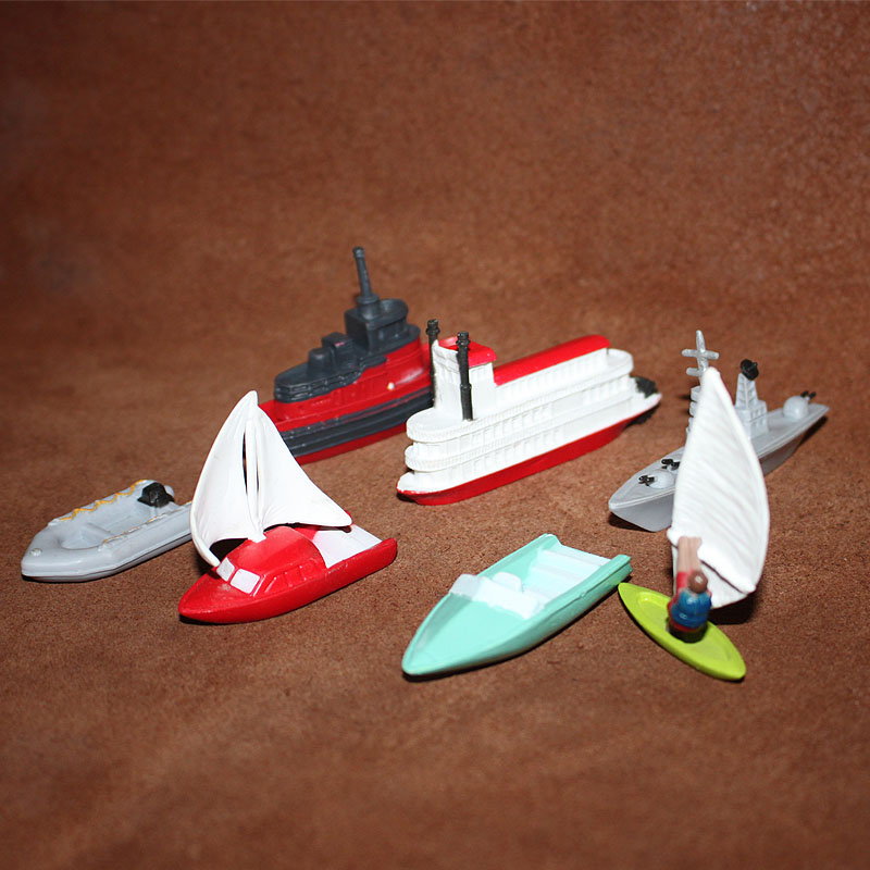 Miniature Speedboat Ship sailb - Marine Aquarium Japan ulasan dan harga