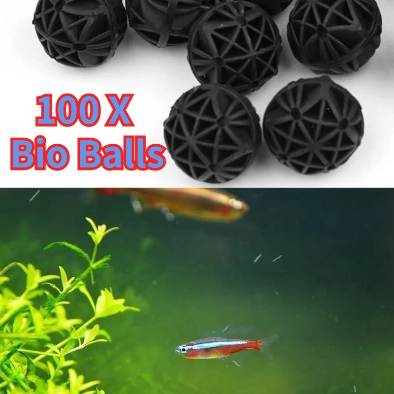 50/100Pcs Home Aquarium Pond B - Marine Aquarium Home ulasan dan harga