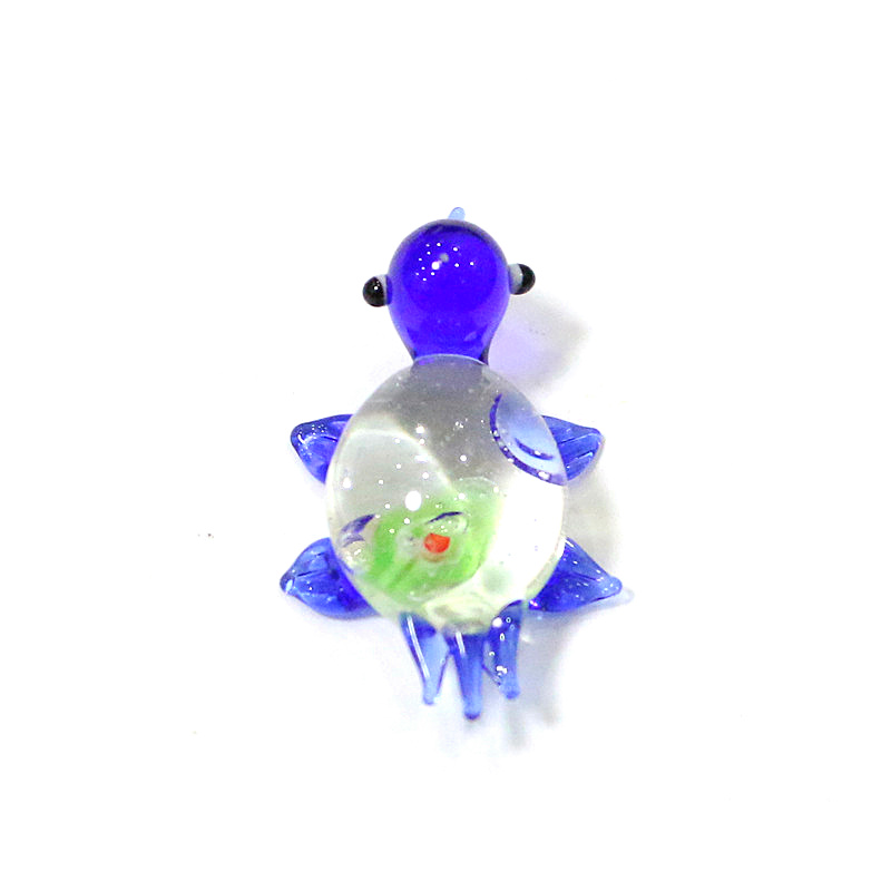 1pc Mini Glass Turtle Figurine - Marine Aquarium Japan ulasan dan harga