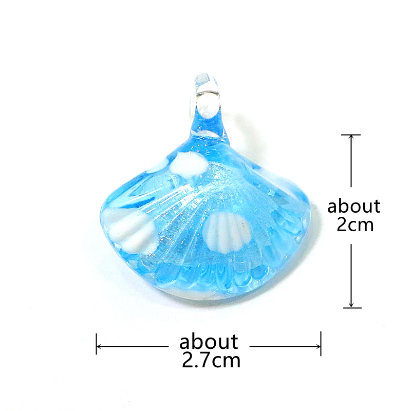 Colorful Mini Sea Shell Charm  - Marine Aquarium Design ulasan dan harga