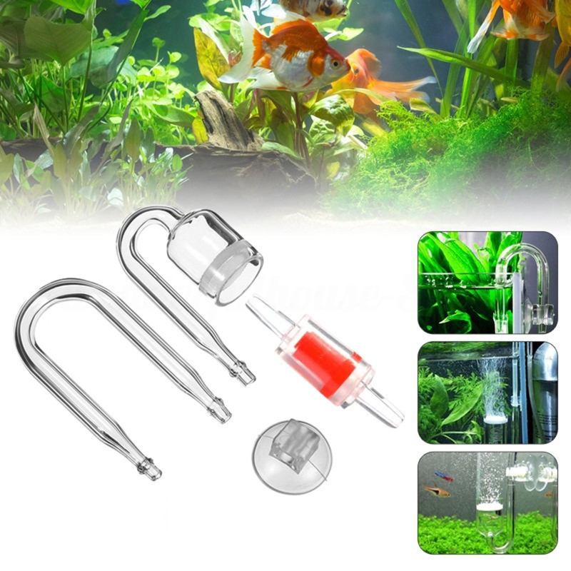 4pcs Set DIY CO2 Diffuser For  - Marine Aquarium Kit ulasan dan harga