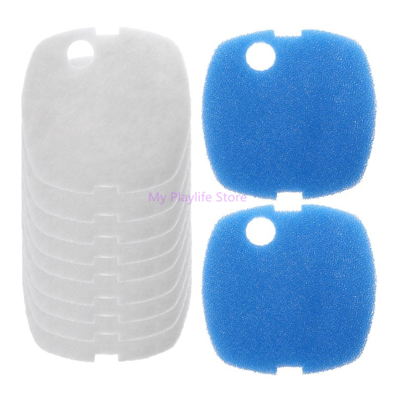10pcs Aquarium Filter Pads Spo - Marine Aquarium Design ulasan dan harga